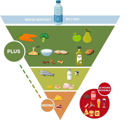 pyramide alimentaire Flandre